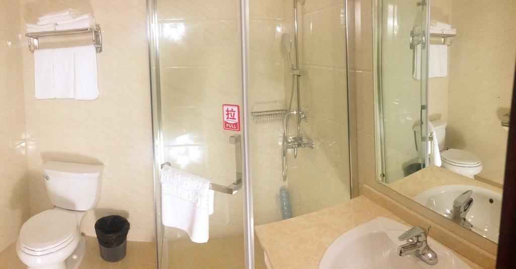Shanghai Shuiting Holiday Hotel Oda fotoğraf